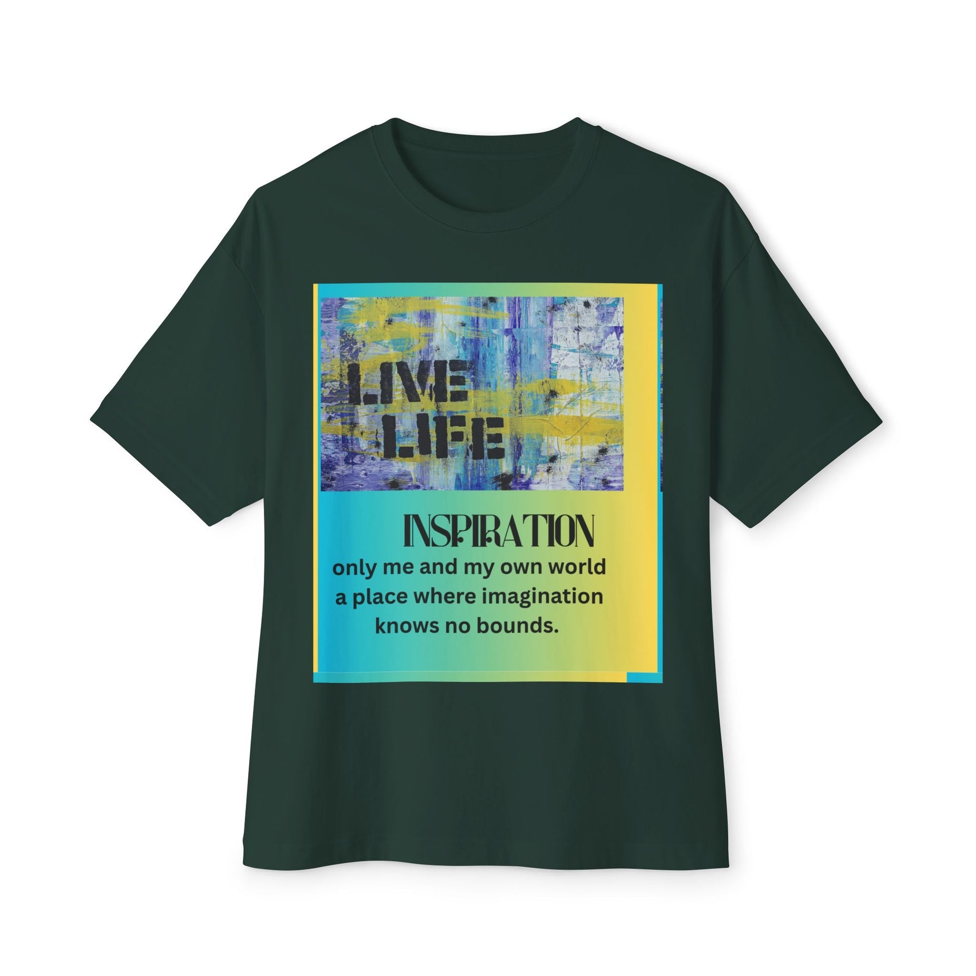 Live Life “Inspiration” Graphic Tee – Unisex Comfort Fit TEES AND FABLE