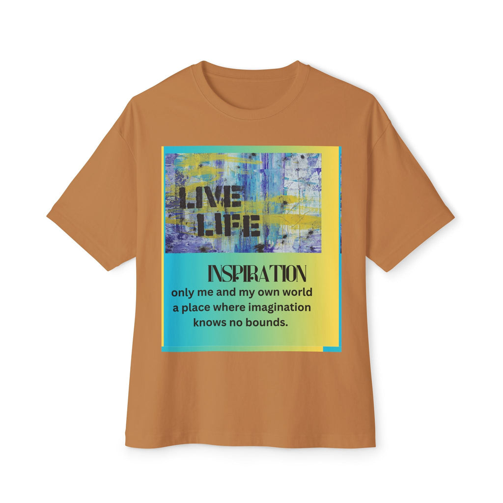 Live Life “Inspiration” Graphic Tee – Unisex Comfort Fit TEES AND FABLE